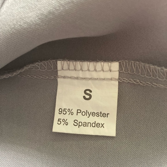 Gray Lace Trim Sleeveless Blouse Size S - Picture 8 of 8